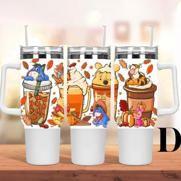 Custom Tumble Disney Winnie the Pooh Brand new 40 oz double wall stainle… - Picture 5 of 7